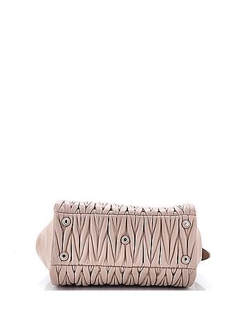 Miu Miu Convertible Zip Tote Matelasse Leather Small (view 2)