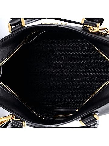 Prada Convertible Open Tote Saffiano Leather Small (view 2)