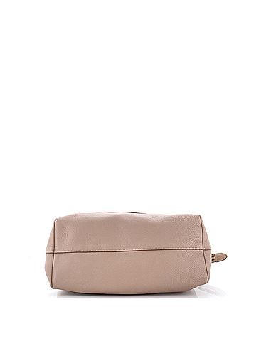Prada Pocket Convertible Zip Satchel Vitello Daino Medium (view 2)