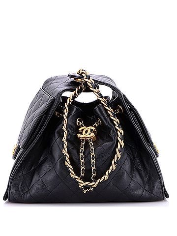 Chanel 25 Hobo Bag Quilted Caviar Small (view 1)
