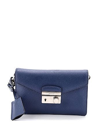 Prada Convertible Sound Bag Saffiano Leather Mini (view 1)