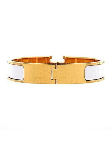 Hermès Clic H Bracelet Enamel Narrow (view 2)