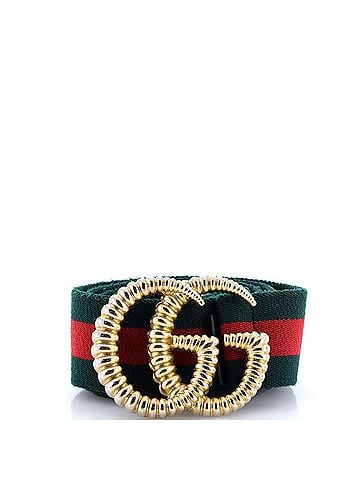 Gucci GG Torchon Web Belt Canvas Wide (view 1)