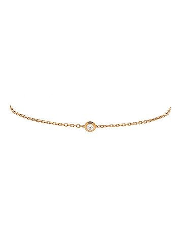 Cartier D'Amour Bracelet 18K Yellow Gold and Diamond Medium (view 1)