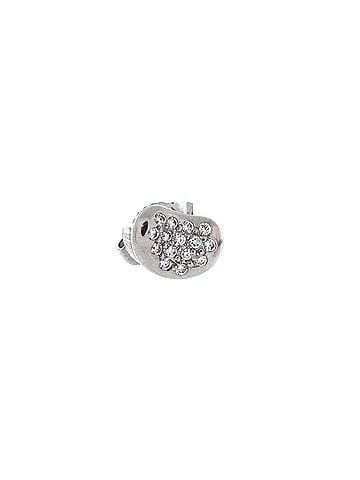 Tiffany & Co. Elsa Peretti Bean Earrings Platinum with Diamonds 9mm (view 2)