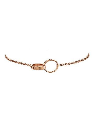 Cartier Love Interlocking Bracelet 18K Rose Gold (view 1)