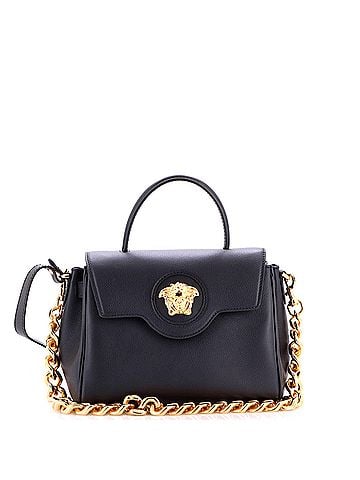 Versace La Medusa Top Handle Bag Leather Medium (view 1)
