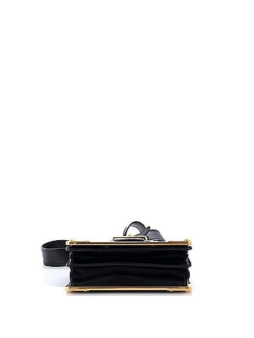 Prada Cahier Crossbody Bag Leather and Saffiano Leather Small (view 2)