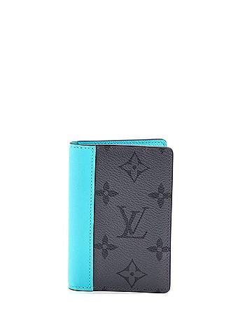 Louis Vuitton Pocket Organizer Monogram Eclipse and Leather (view 1)