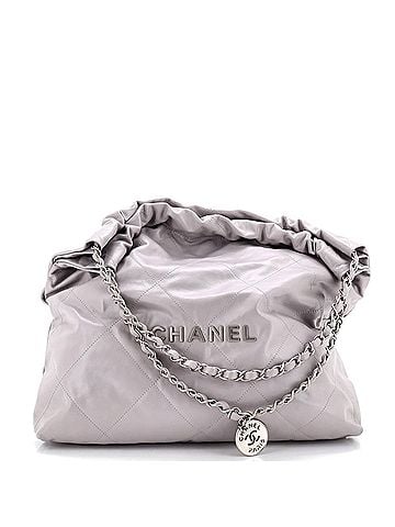 Chanel 22 Chain Hobo Quilted Calfskin Medium (view 1)