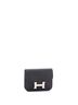 Hermès 100% Leather Black Constance Slim Wallet Epsom One size - photo 4