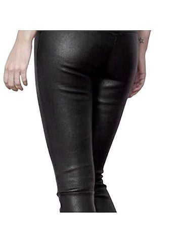 Daryl K Stretch Lamb Leather Classic Leggings Leggings (view 1)