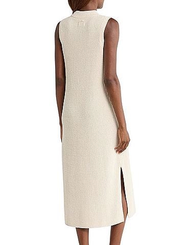 Ugg Sleeveless Ribbed Knit Midi Dress Casual Dress (view 2)