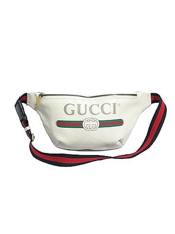 Gucci GUCCI Vintage Logo Print Body Bag 530412 Off-White (Men's &amp; Women's) (view 1)