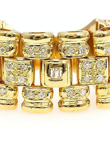 Unbranded 18K (18-karat) Yellow Gold Ring with 1 Diamond (carat weight not stamped), Total Weight 13.2g, Jewelry (view 2)