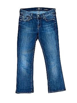7 For All Mankind crop flare Jeans (view 1)