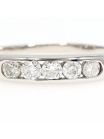 Unbranded PT900 Platinum Ring with 0.50ct Diamond, Total Weight 3.7g, Jewelry (view 2)