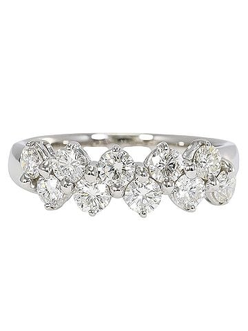 Unbranded PT900 Platinum Ring, 1 Diamond, 1.00ct, Total Weight 5.2g, Jewelry (view 1)