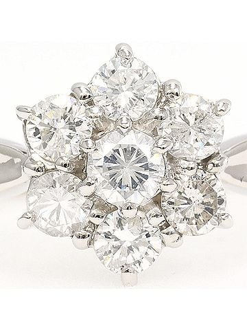 Unbranded PT850 Platinum Ring with 1.02ct Diamond, Total Weight 5.3g, Jewelry (view 2)