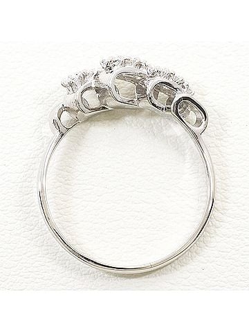 Unbranded PT900 Platinum Ring, 1 Diamond, 0.28ct, Total Weight 4.0g, Jewelry (view 2)