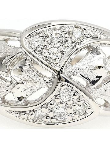 Unbranded PT900 Platinum Ring, 1 Diamond (0.10ct), Total Weight 5.9g, Jewelry (view 2)