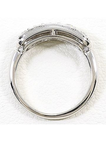 Unbranded PT900 Platinum Ring with 0.35ct Diamond, Total Weight 3.7g, Jewelry (view 2)
