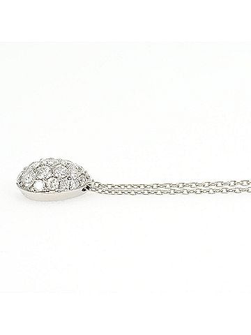 Unbranded PT900 Platinum / PT850 Necklace with 1.14ct Diamond, Total Weight 4.7g, 45cm Length, Jewelry (view 2)