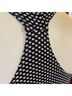 Bollé Polka Dots White Black Tank Top Size S - photo 8