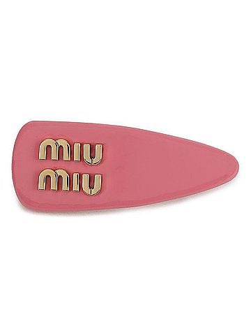 Miu Miu Patent Leather Hair Clip (view 1)