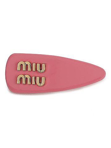 Miu Miu Patent Leather Hair Clip (view 2)