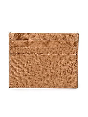 Prada Saffiano Triangle Logo Card Holder (view 2)