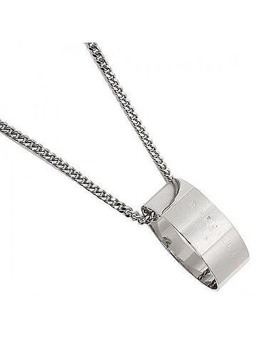 Maison Margiela Logo Ring Large Pendant Necklace (view 2)