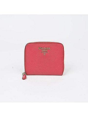 Prada Saffiano Zip Coin Purse (view 1)