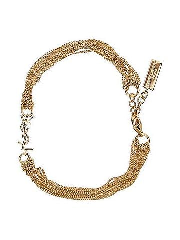Saint Laurent Metal Tassel Bracelet (view 1)