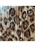 Allison Taylor 100% Polyester Animal Print Tan Gold Brown Black Sleeveless Blouse Size M - photo 11