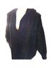 Splendid 100% Polyester Black Pullover Hoodie Size M - photo 1