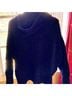 Splendid 100% Polyester Black Pullover Hoodie Size M - photo 6