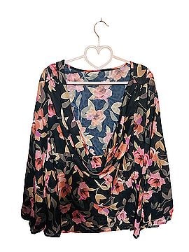 xpluswear Long Sleeve Blouse (view 1)
