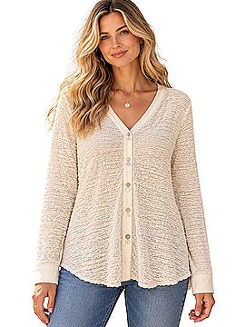 Soft Surroundings Long Sleeve Button-Down Shirt (view 1)