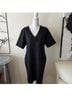 SPANX Solid Black Casual Dress Size XL - photo 7
