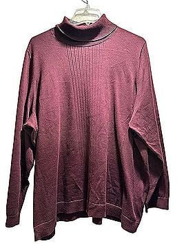 Lands' End Supima Cotton Fitted Turtleneck Sweater (view 1)