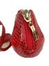 Alexandre Birman 100% Leather Red Gold Heels Size 6 1/2 - photo 5