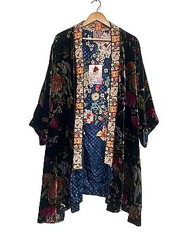 Johnny Was Kehlani Silk Cardigan (view 2)
