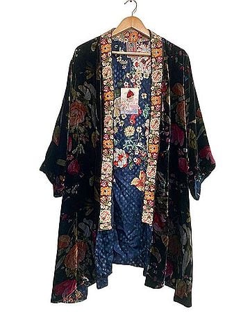 Johnny Was Kehlani Silk Cardigan (view 2)