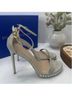 Stuart Weitzman Silver Heels Size EU 39 1/2 - photo 3