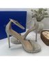 Stuart Weitzman Silver Heels Size EU 39 1/2 - photo 4