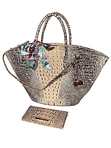 Brahmin Leather Tote (view 1)