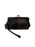 Coach Black Leather Wristlet One size - photo 1