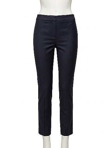 Veronica Beard Dell Scuba Slim Leg Pants in Navy (view 1)