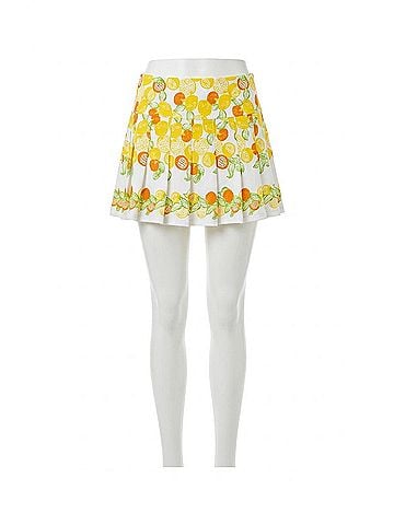 Lilly Pulitzer Upf 50+ Luxletic Annora Skort in Resort White Zesty Engineered (view 1)